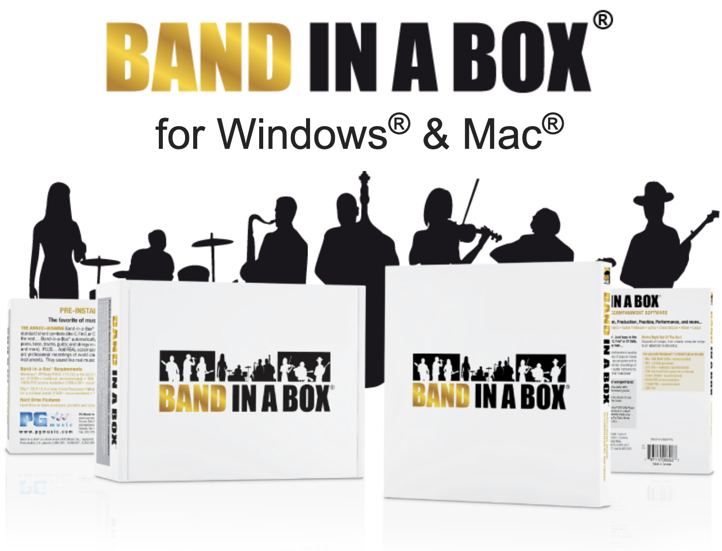 Band in a Box for Windows and Mac